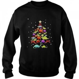 Dinosaur Christmas Tree Shirt